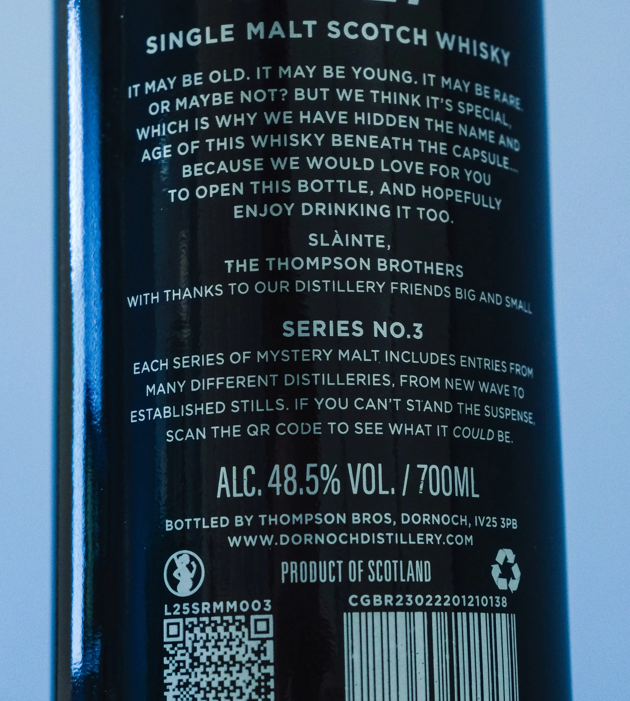 Thompson Bros Mystery Malt Series 3 — Dramface